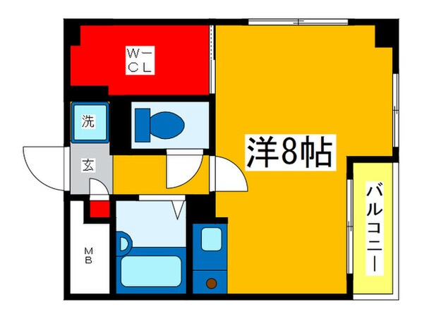 グランドソレ－ユの物件間取画像